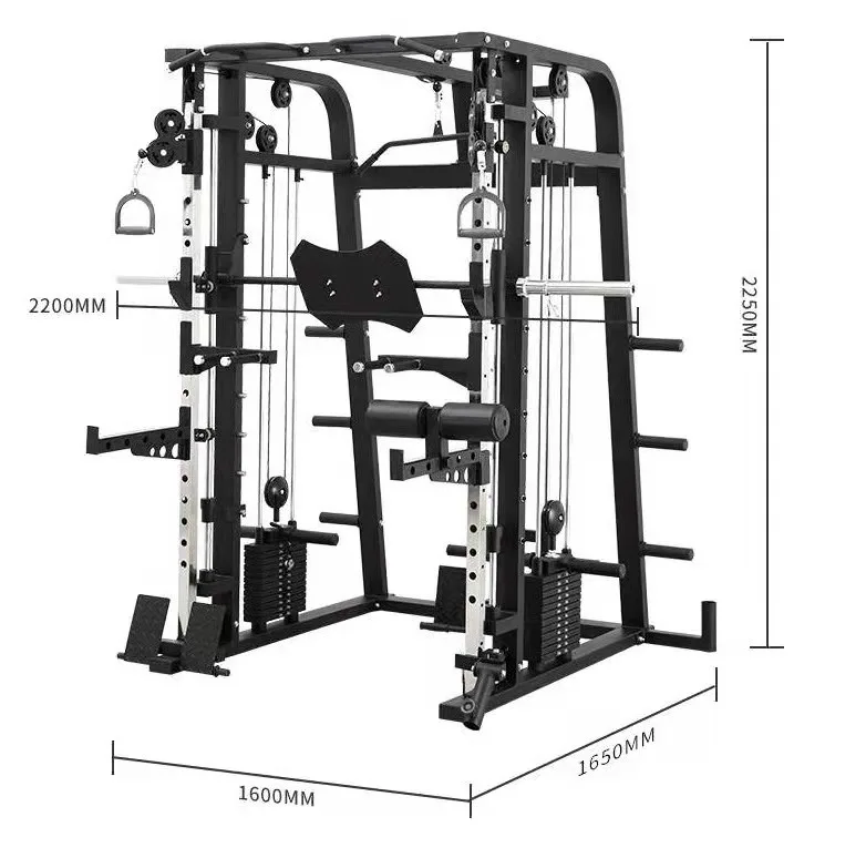 multi gym fitness equipment commercial exercise smith machine for gym club home
