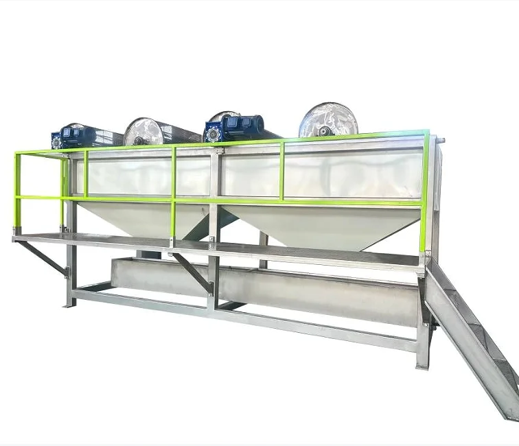 Float washing tank for plastic recycling machine recycle of polymers machine recyle washing of polymers