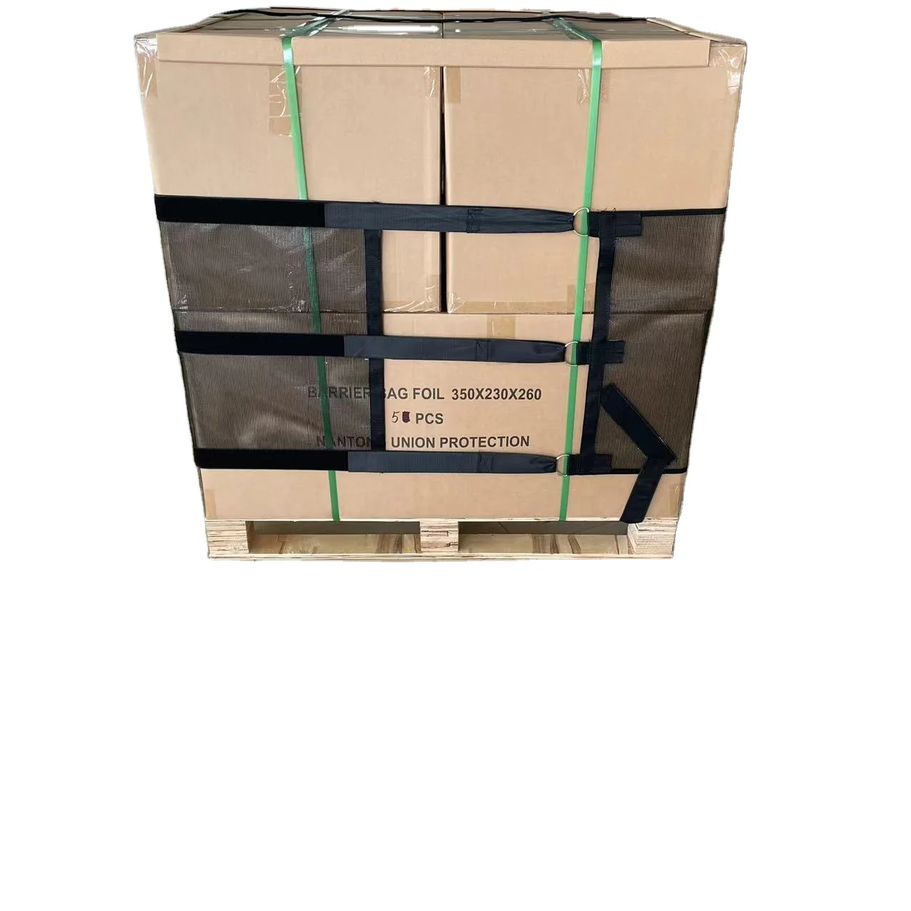 reusable pallet stack covers wraps  strap carton strap hood