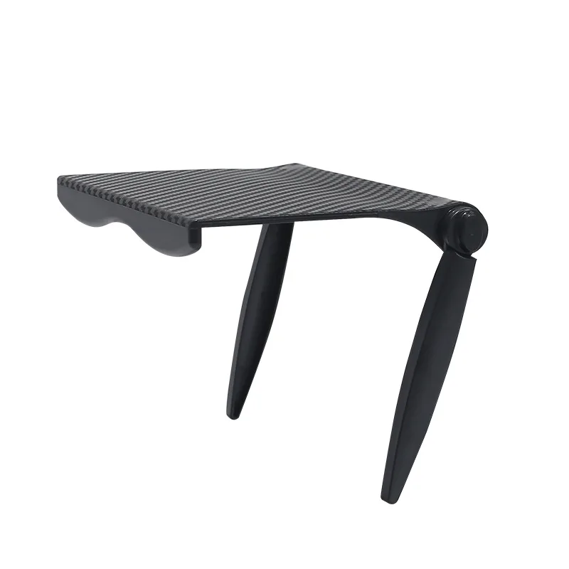 Adjustable TV Computer Screen Storage Caddy Bracket plastic Folding Organizer Top Shelf Monitor Display Standing Type Mounts Box