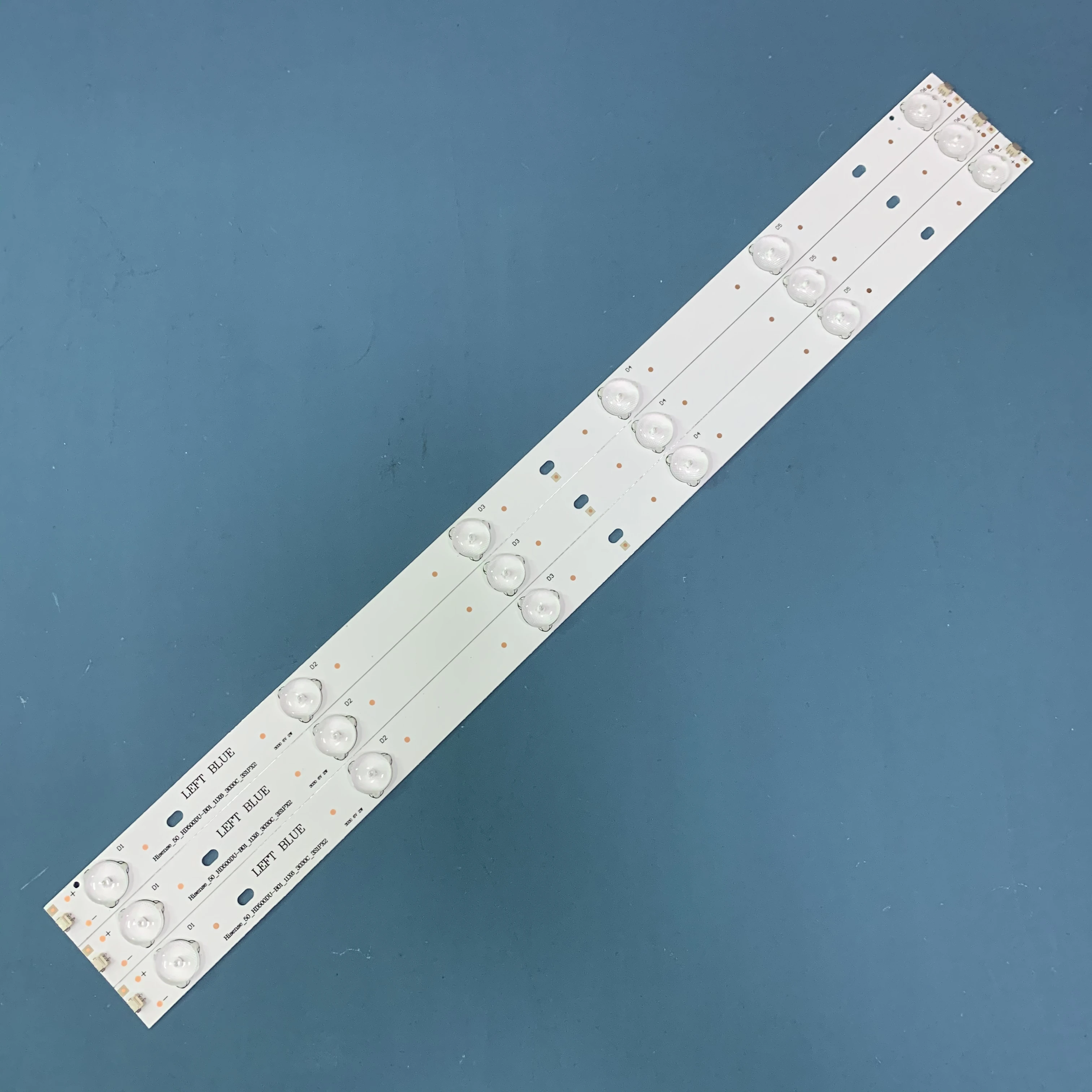TV spare part led backlight strip Hisense 50inch 6leds HISENSE-50-HD500DU-B01-11X6-3030C  6v 2w