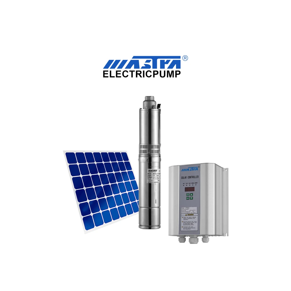 MASTRA работающий на постоянном токе от солнечных батарей 400W 48V 3 дюймов насос бассейна Фонтан погружной водяной солнечной