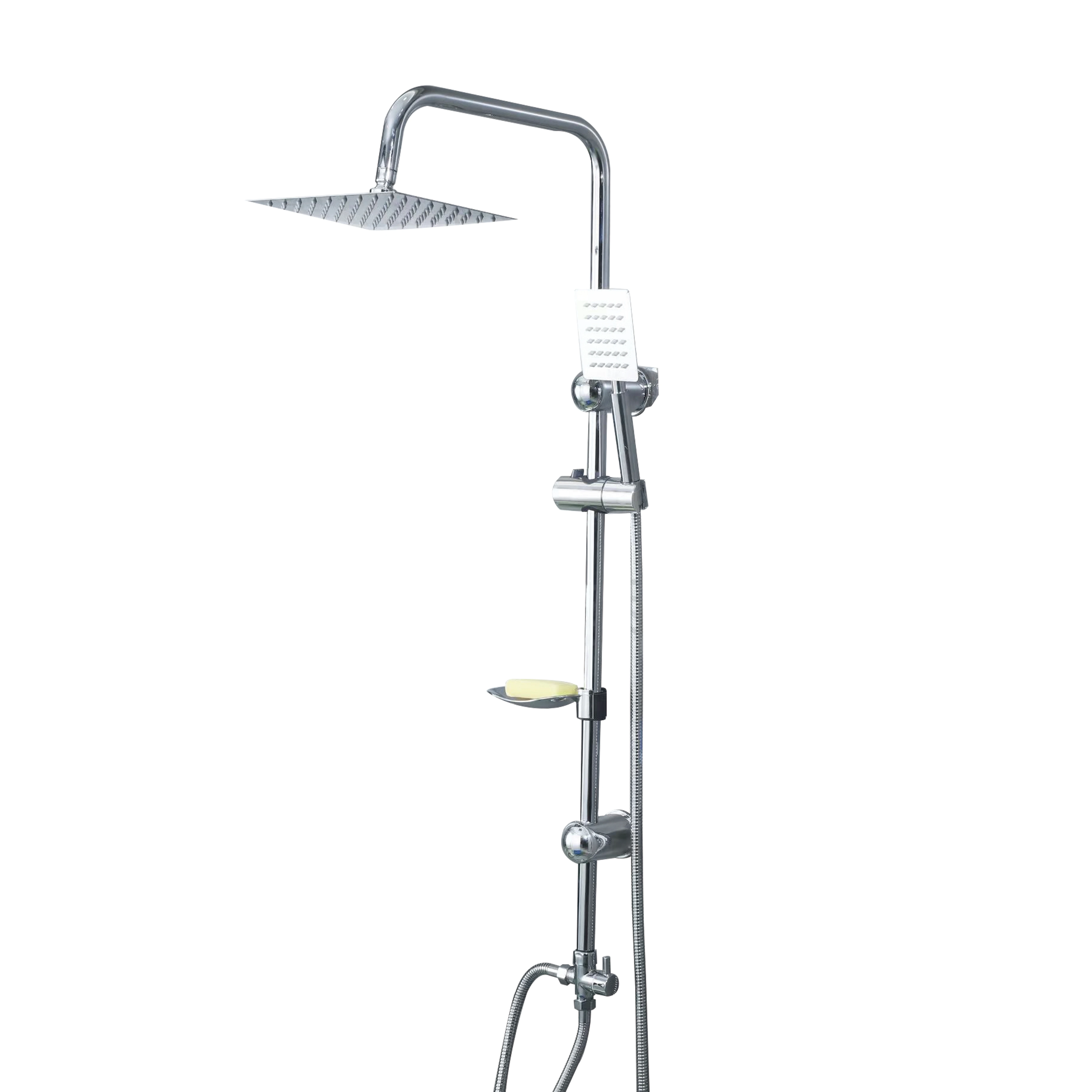 bathroom set bathroom product rainfall shower set sliding bar,Wall Mount Stainless Steel Rain Bathroom Shower Kits