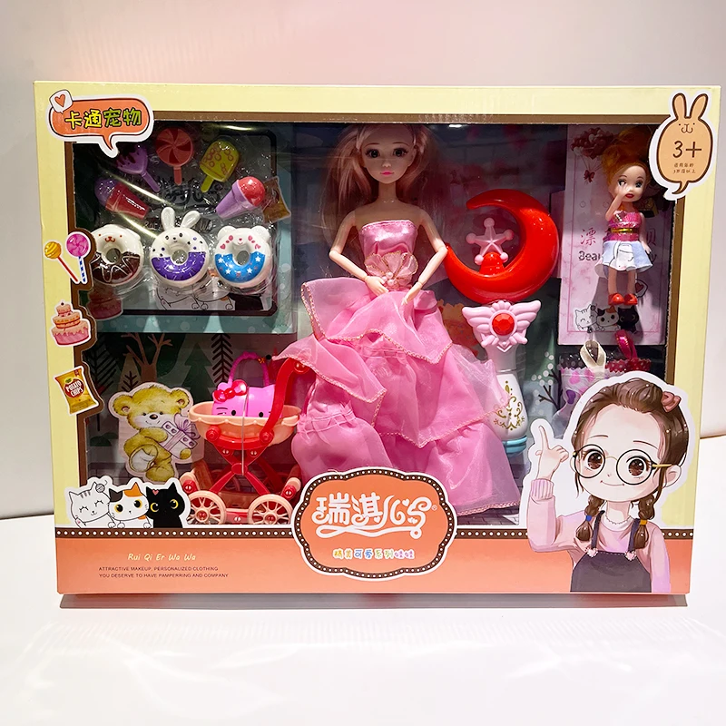 Wholesale Wedding Dolls, Girl Dolls, Toys, Festival Dance Gifts, Girl Princess Gift Box Set