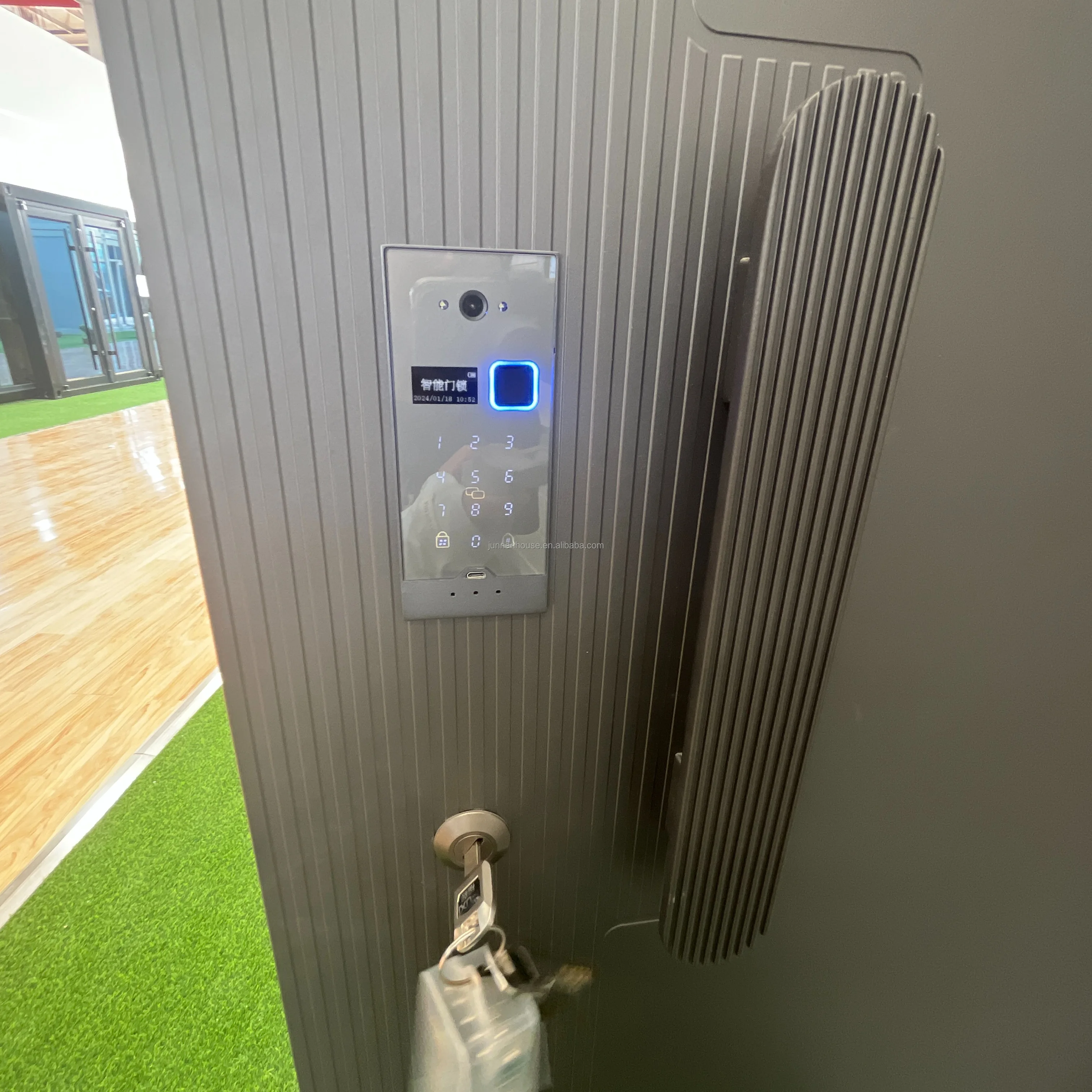 waterproof modular villa double-wing 3 bedroom with shower fold out container house on wheels