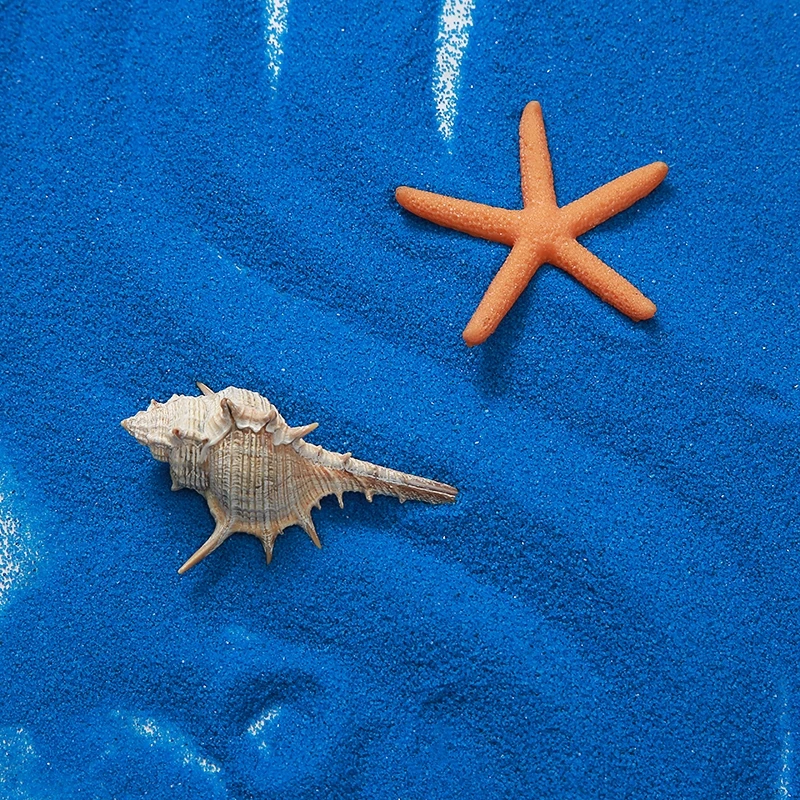 Decorative landscaping dyeing color sand multi-color optional colors can be customized