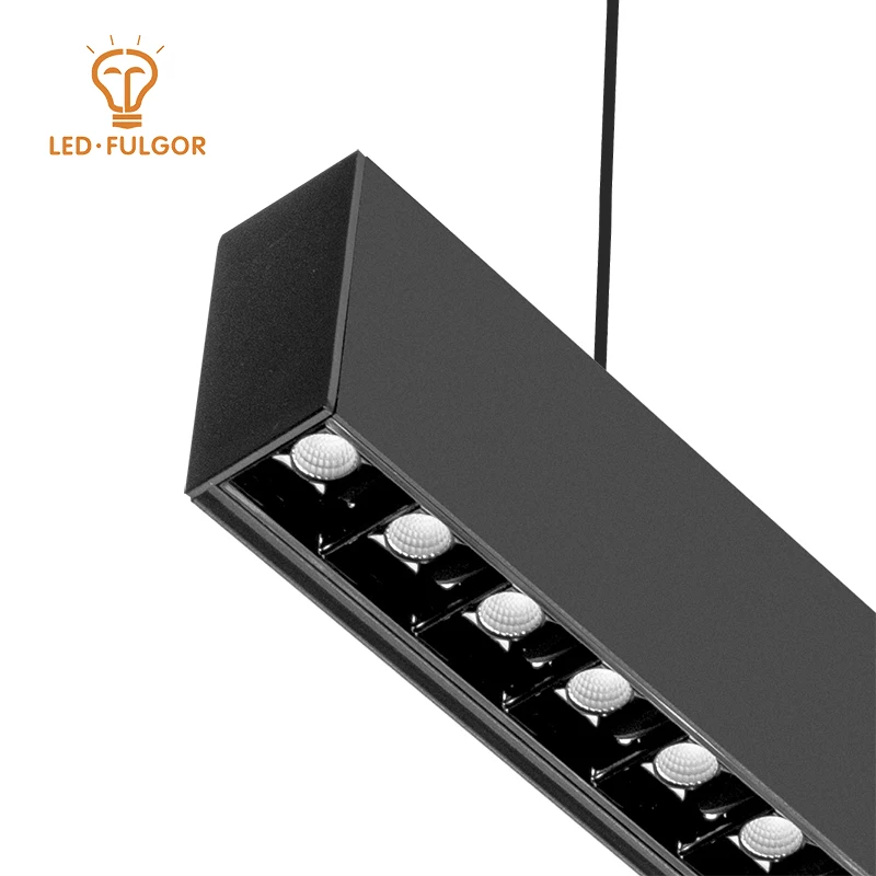 Popular Anti-glare design ugr 16 Optics Reflector Cup dimmable 40W led office indoor Linear Lights