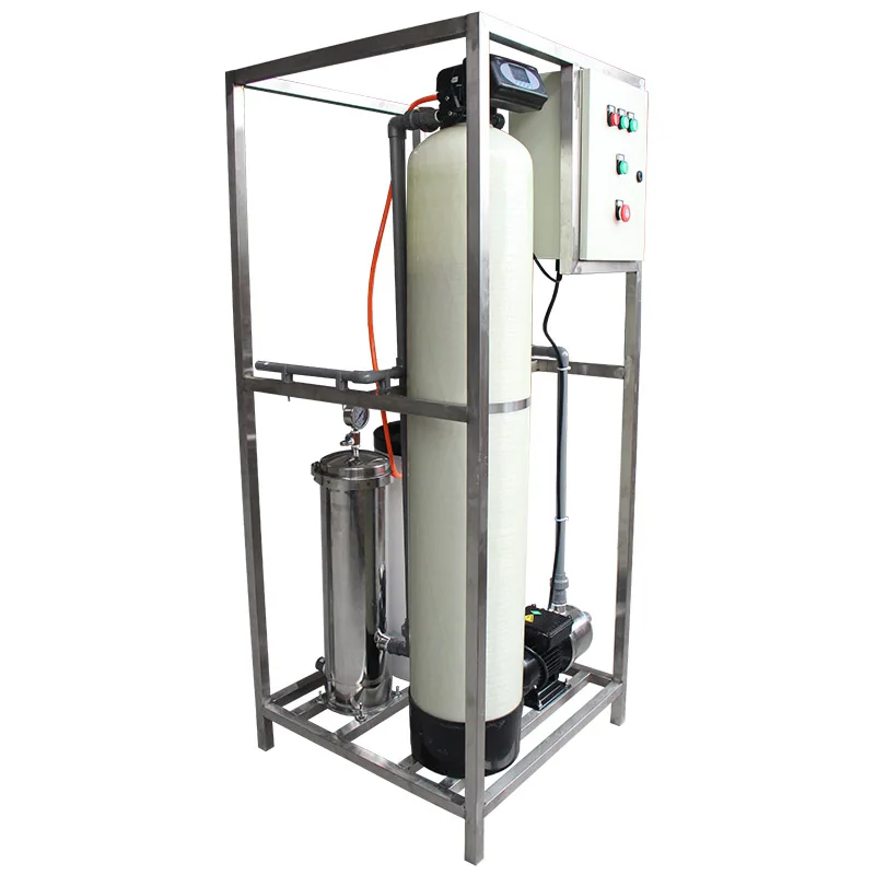 2000L/h Ion Exchange Resin Water Softener for Remove Water Hardness