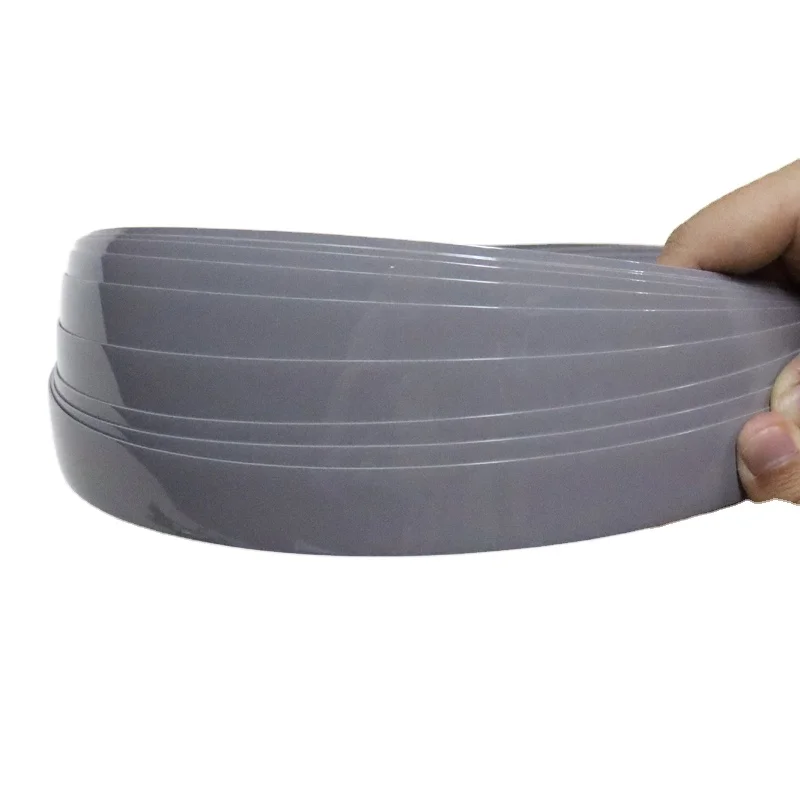 Desk Cabinets Cover Edge Mirror Reflect High Glossy Trimmer Strip PVC /ABS Edge Banding Wood Grain