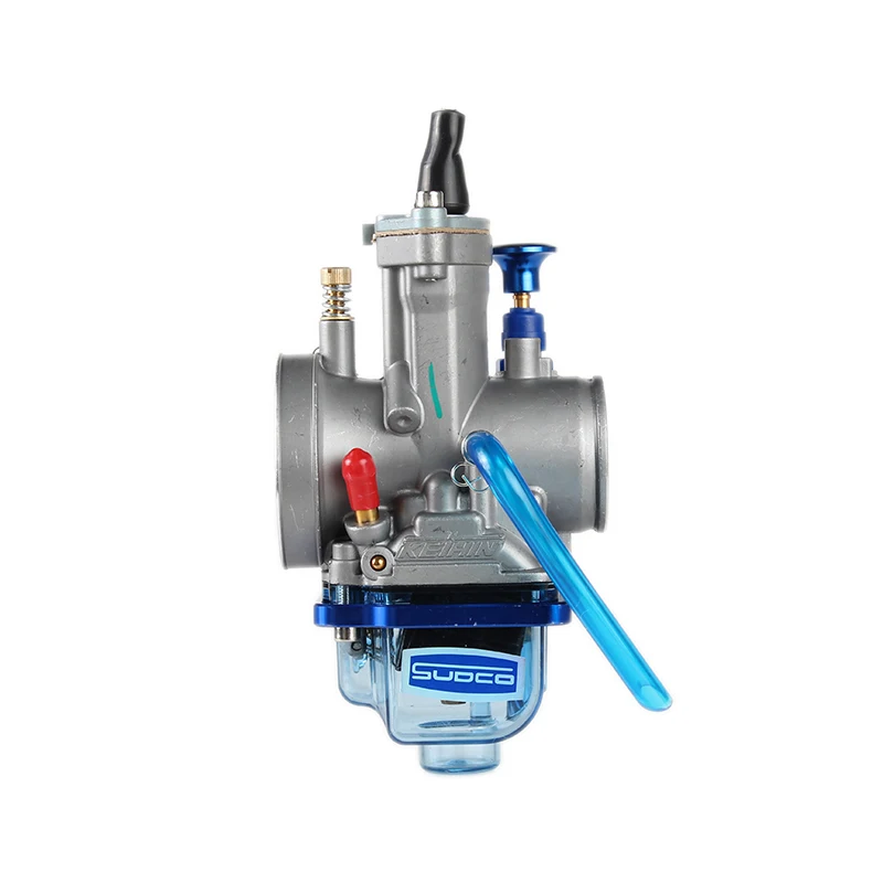 Синий карбюратор Boul Pwk для мотоцикла с Power Jet 28 30 32 34 мм Mikuni Carb 2T 4T двигатель гоночные детали скутеры