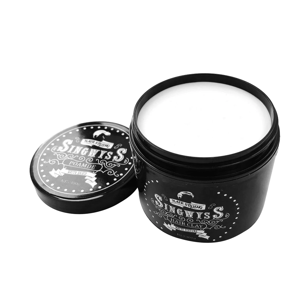 
Ultra Strong Super Hold Hair Mud Matte Look Men Hair Styling Clay Paste 