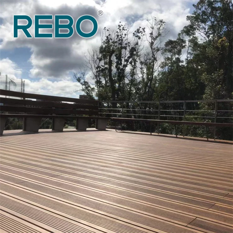 Eco-friendly Strand Woven Bamboo Decking Board