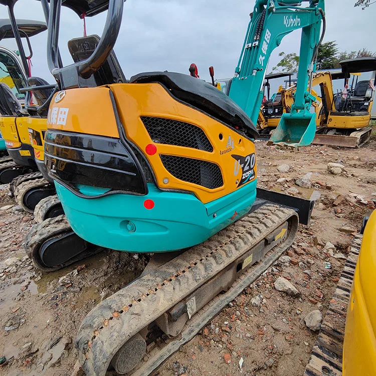 Kubota U20S U20 Used Mini Excavator Second-hand Micro Excavator 2 tons Small Digger Machinery with Dozer Blade for Sale