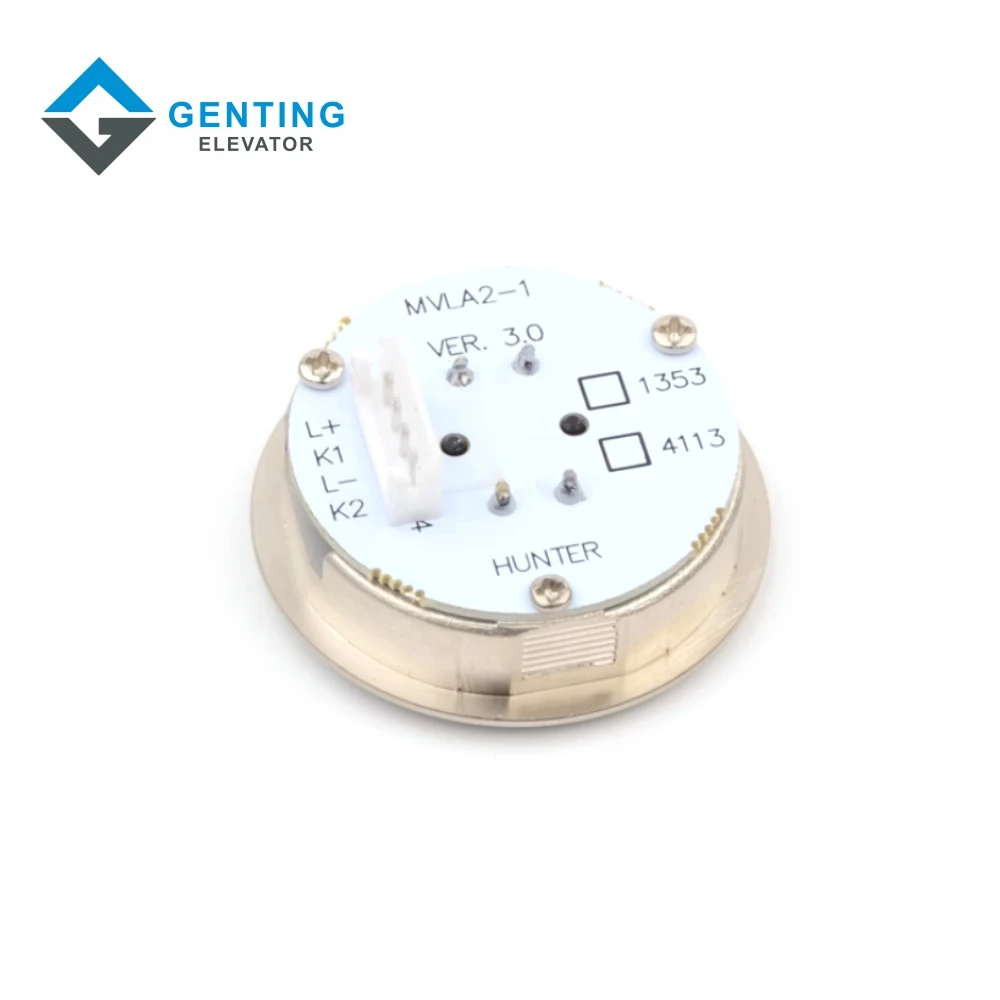 Elevator lift parts BLT elevator push button MVLA2-1 White light