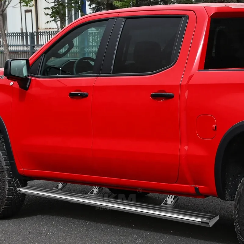 Новый стиль пикап 4x4 алюминиевые ступени с шестью кронштейном для 2500 Chevrolet SILVERADO боковые ступеньки автозапчасти 2019 - 2023