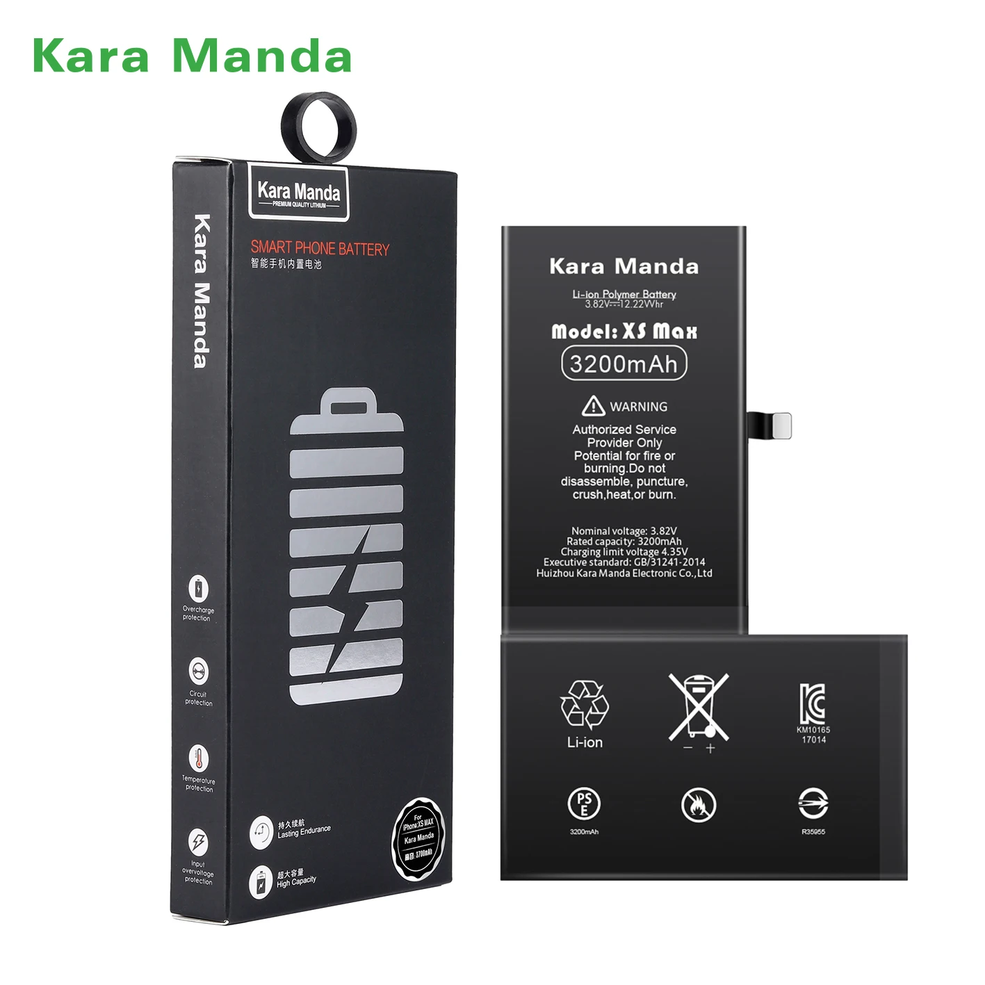 Kara Manda Factory Accept OEM Original TI IC Battery for iPhone Battery 5 5s 6 6s se 7 7Plus 8 8Plus X XR XS Max 12 13 Pro Max