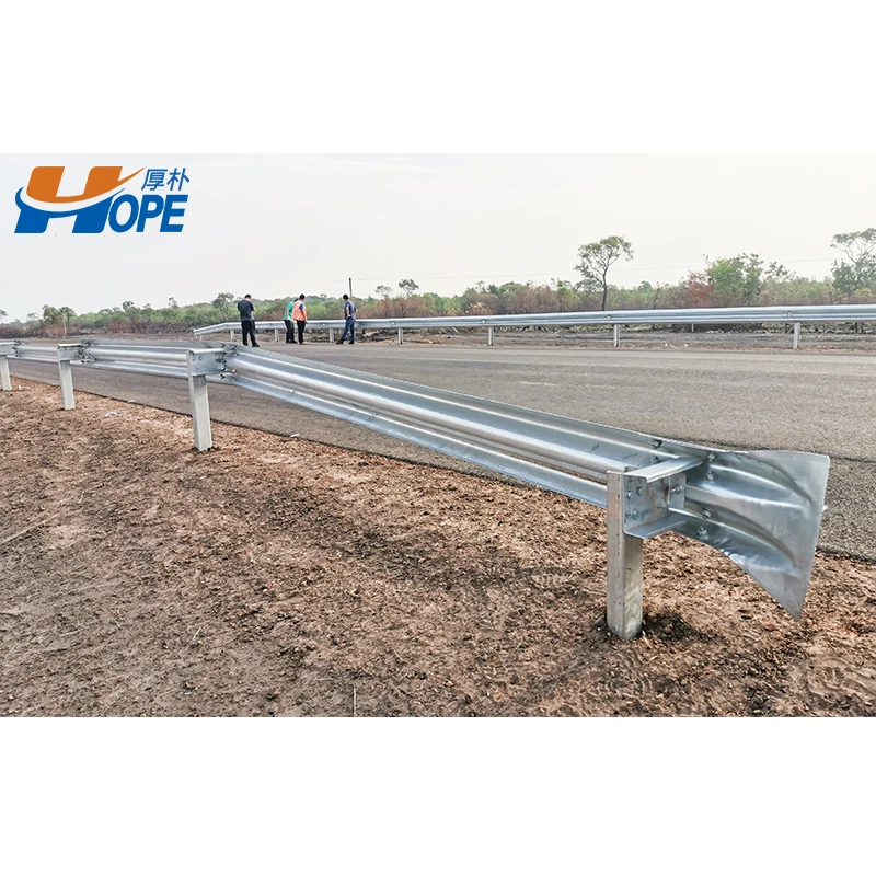 Hot Sale AASHTO M180 Standard Highway Safety Barrier Hot Dipped Galvanized W Beam Guardrail With ISO 9001 Certificate