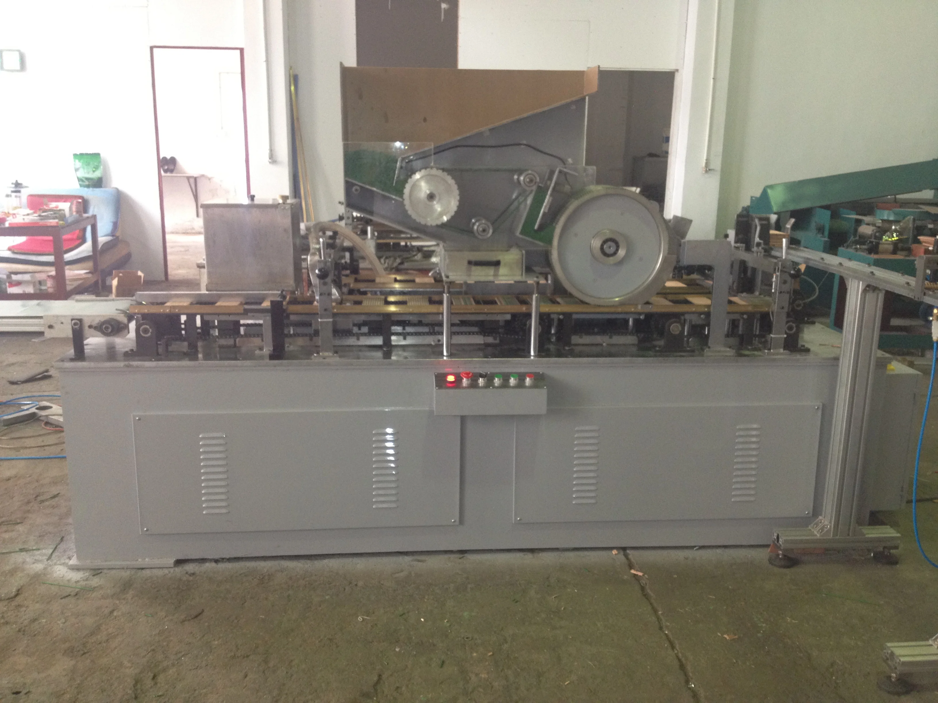 Color Pencil making machine Pencil production line Drum type Lead Laying and Gluing Machine
