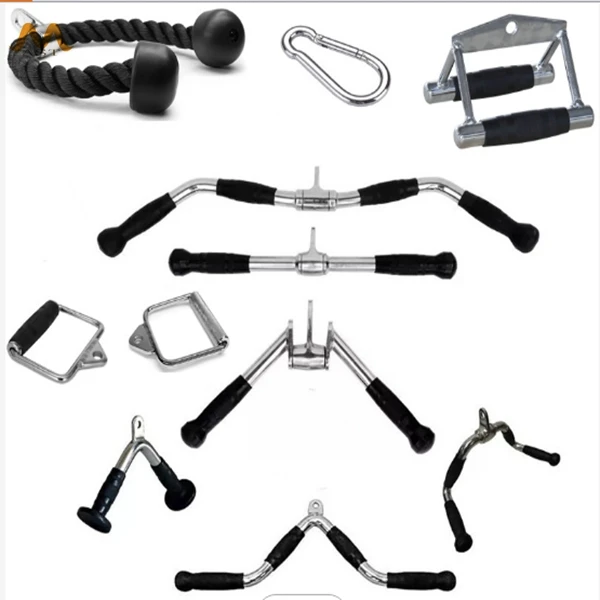 Оптовая продажа, прочный роскошный Трицепс v-образной формы, Аксессуары для тренировок, оборудование для спортзала, комплект Трицепсов