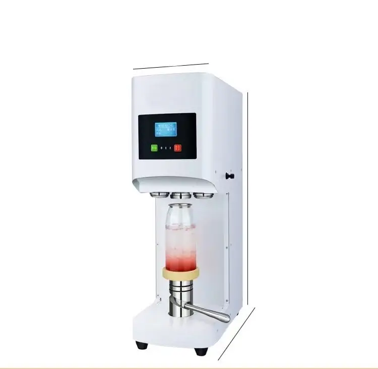 New Design Bubble Tea Tin Can Sealing Machine Automatic 110V Bottle Can Sealer Canning Sealing Seamer Machine 220v/50hz 45-170mm