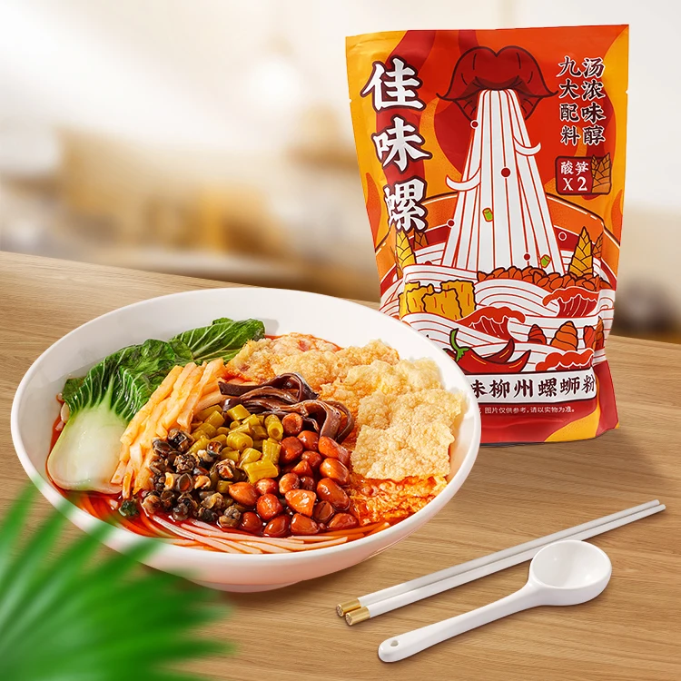 Jiawei snail Liuzhou snail noodle 350g packets of authentic hot and sour noodles
