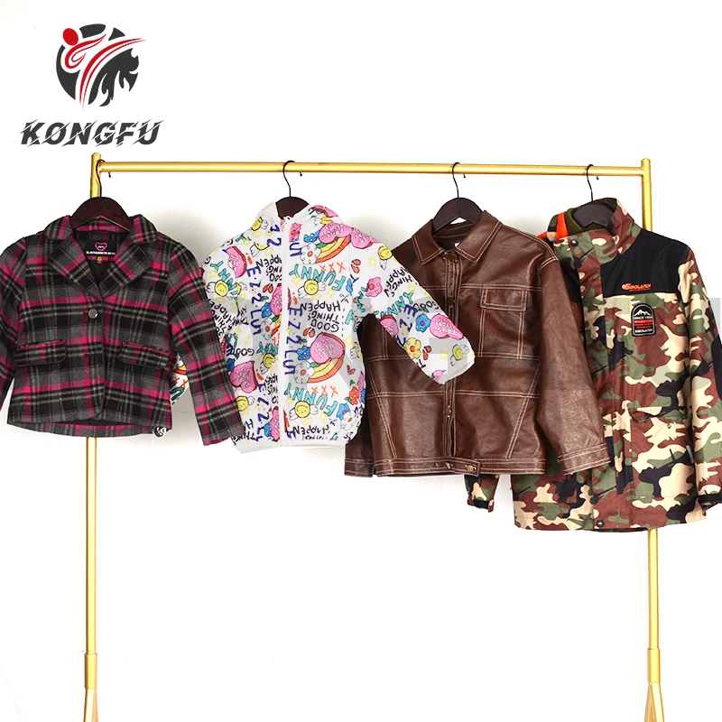 high quality wholesale second hand clothes used kids Jacket clothes kids second hand clothes bales for sale
