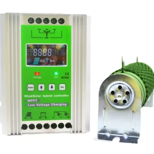 Mppt Wind-Solar Complementary Controller Over System Overload Protection Wind Turbine Photovoltaic Charging  Controller