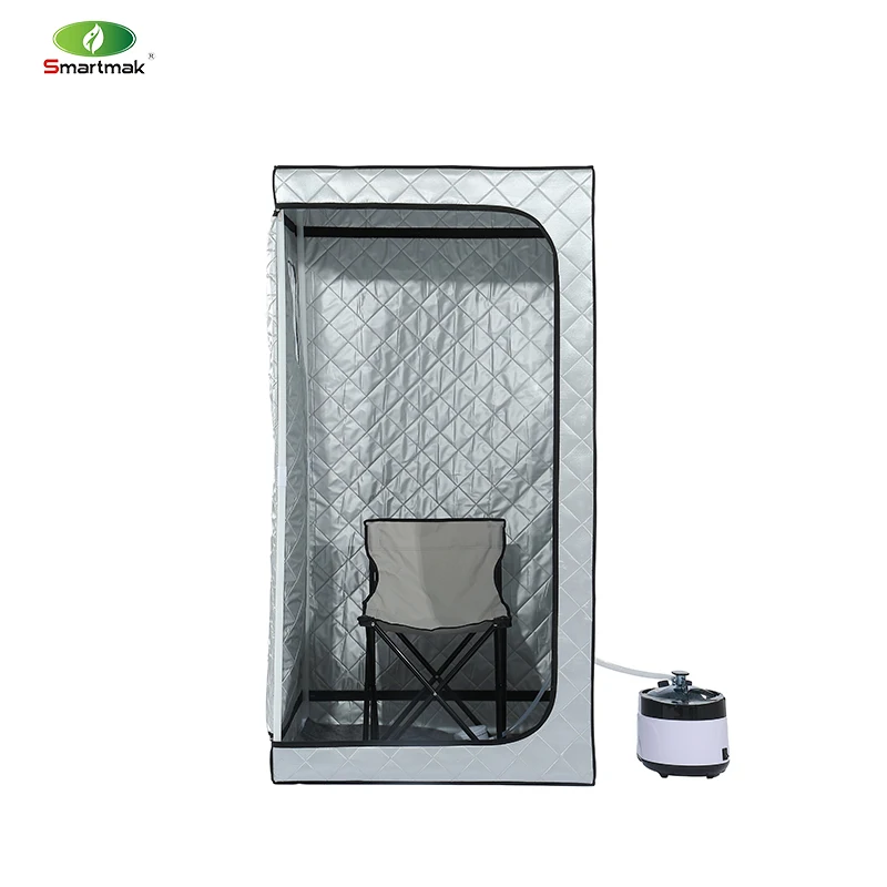 Smartmak Portable Steam Sauna Weight Loss Slimming Body Full Body Sauna Room With Chair