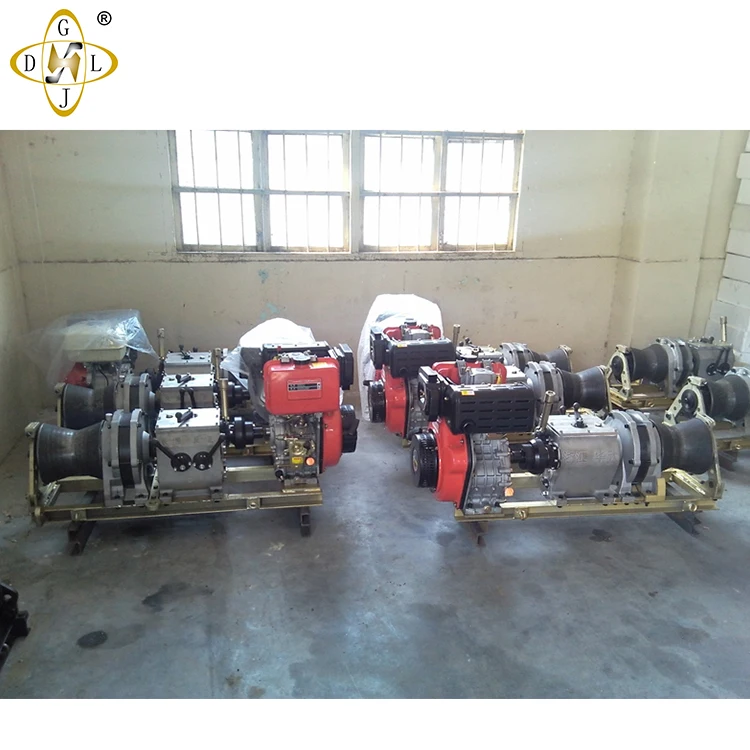 12000 lbs 12v 5 ton electric wire rope hydraulic winch