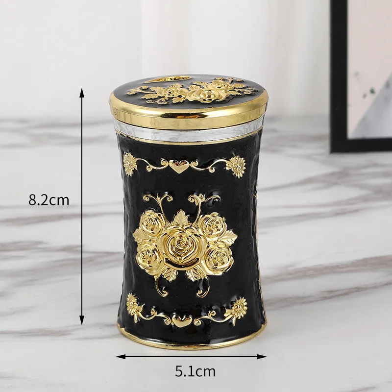 2021 New European Classic Creativity Plastic Material Rose Toothpick