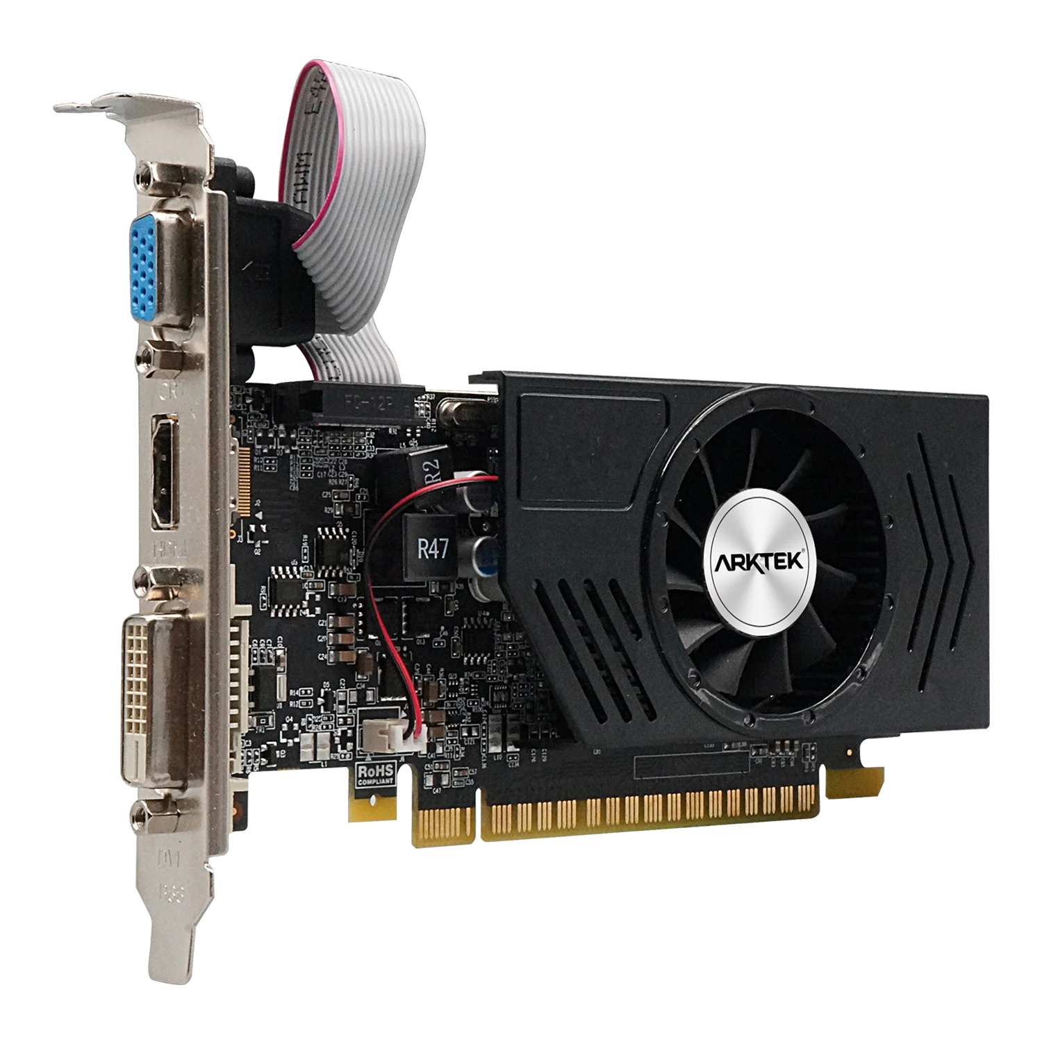 Low profile gt730 2gb graphics card for pc video card ddr3 tarjeta de video gt730 tarjeta grafica desktop