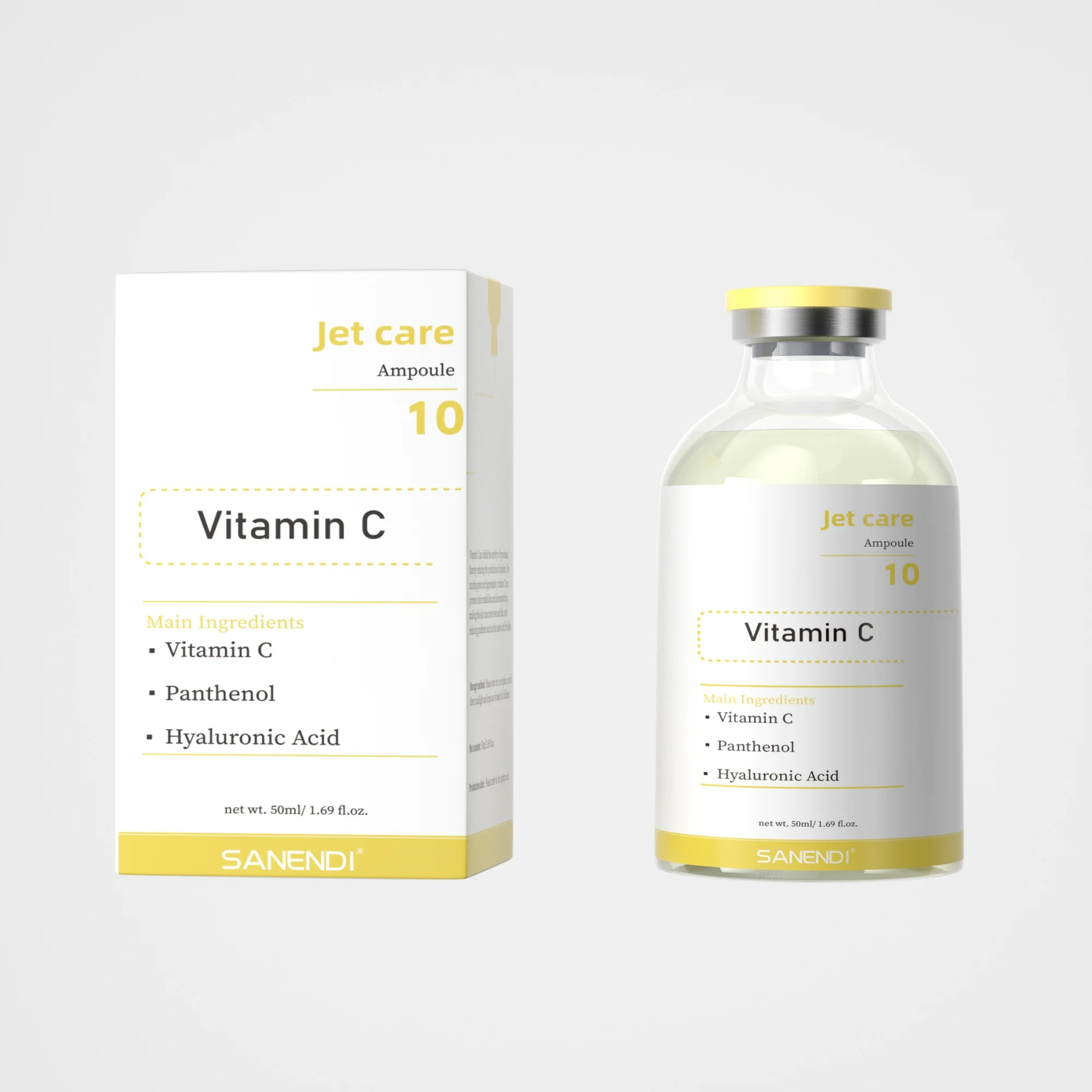 Compound peptide ampoule hydrates moisturizes whitens improves dullness, skin care, complex peptide witch hazel, hyaluronic acid