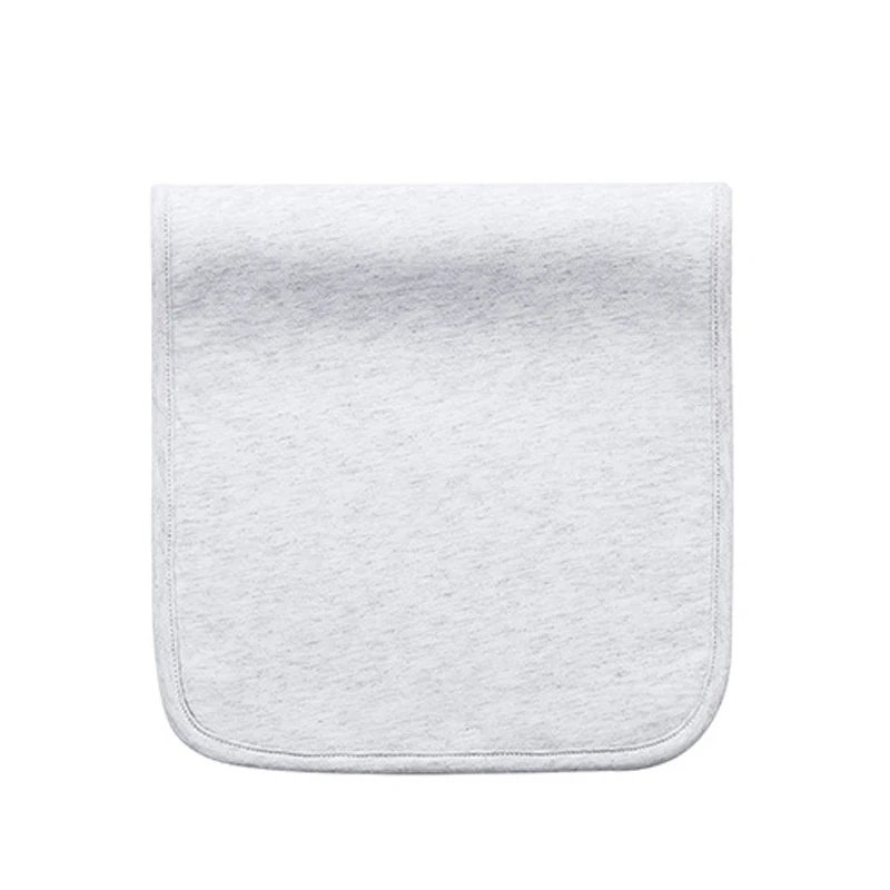 
Plain White Handmade Soft Diaper Shoulder Burp Cloths For Newborns 