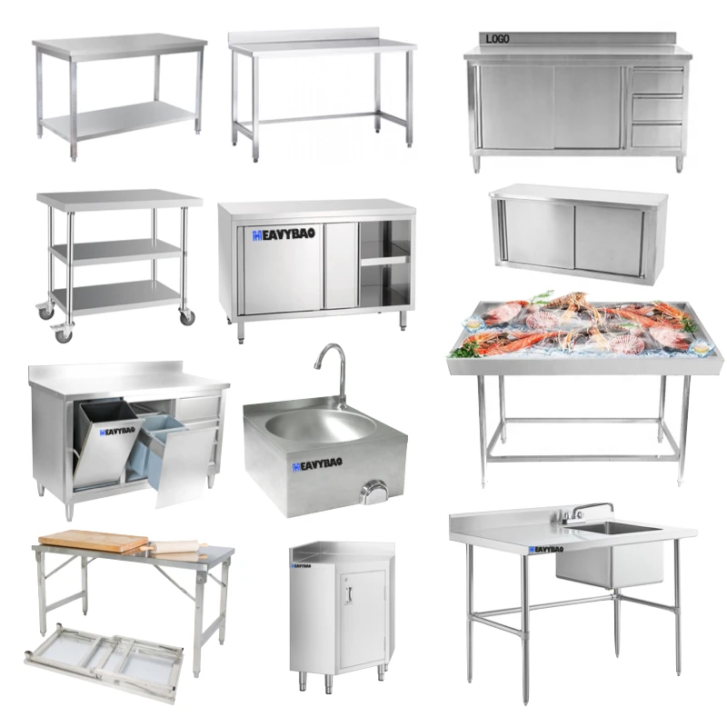 Portable Stainless Steel Bar with Removable Ice Bin Cover New Standard Ice Bin and Two Speed Rails for Restaurant Use