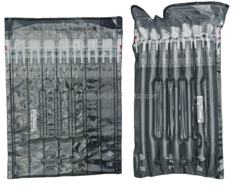 Factory wholesale black Air plastic bubble packing bags for HY H006 for HP35A/36A/88A air bubble bag for toner cartridge