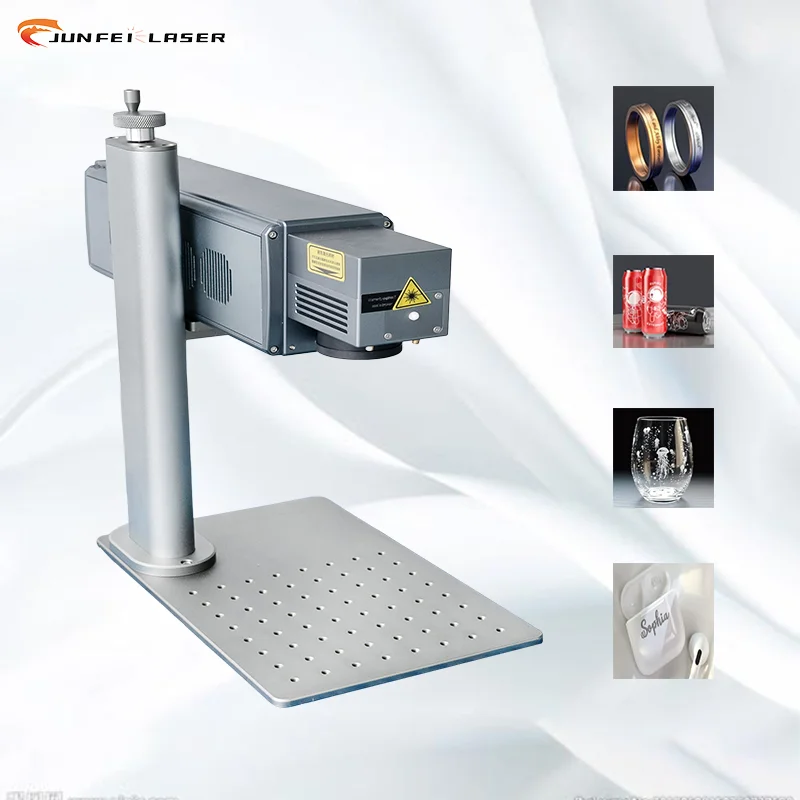 Industrial Laser Marking Systems Metal Laser Engraving Machines 20w Mini Small Business Diode For DIY Tag Workshop Glass