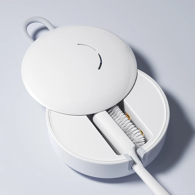 IMYCOO новый дизайн перезаряжаемая Usb зубная щетка Дезинфицирующие средства электрический портативный мини держатель зубной щетки уф