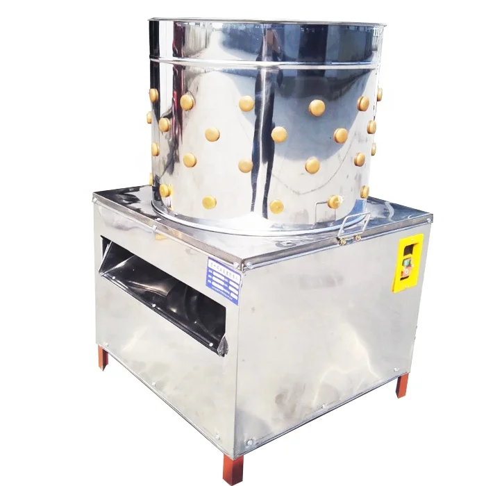 200-300 Chicken/hour Commercial Butchery Equipment Chicken Plucker/poultry Depilation Machine