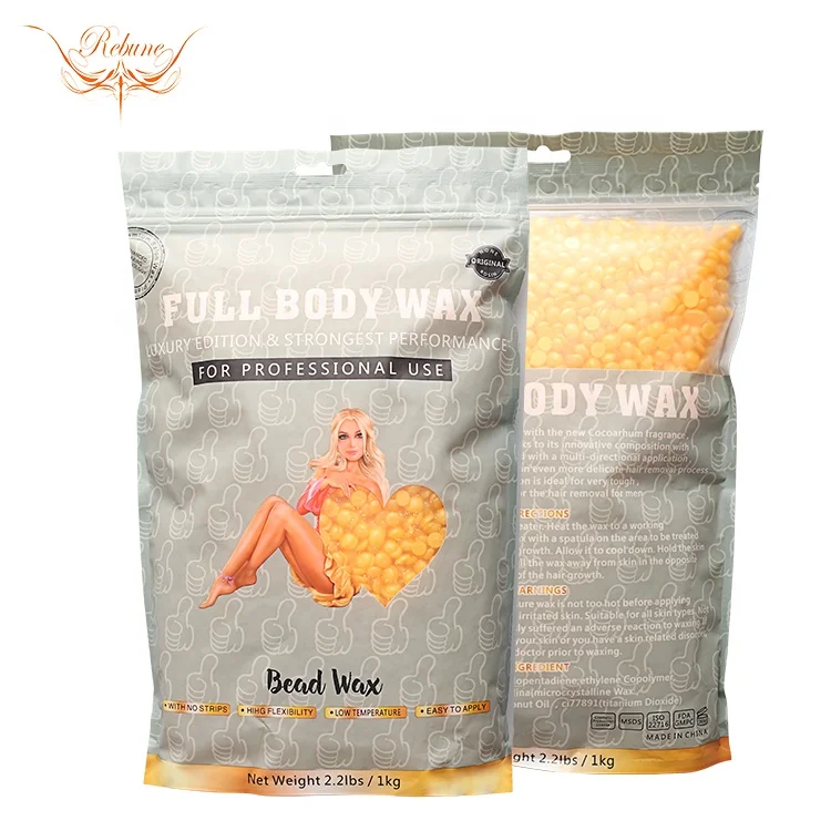 High Quality Special Hard Wax Supplier 200Lbs Diamond Orange Hard Wax Beads For Depilation