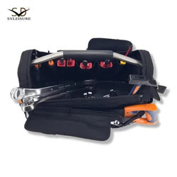 Durable Adjustable Shoulder tools bag work heavy duty tool bag with hand tube