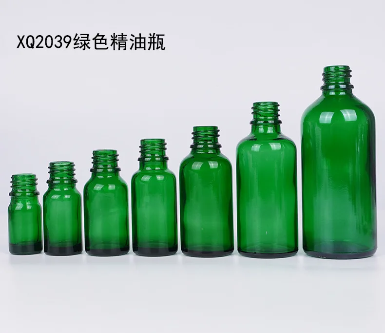 100ml Amber Green Clear Blue Essential Oil Dispensing  Cosmetic Oil Empty Container with Dropper Sprayer and Measurement