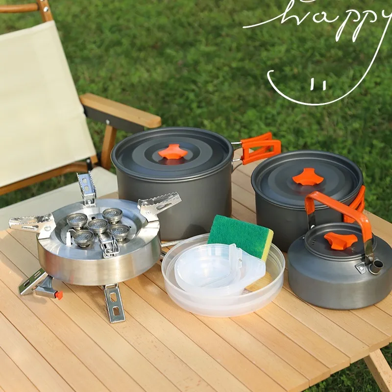 Foldable Durable Steel Grill Outdoor Camp Stoves Stand with Windshield Ultralight Folding Camp BBQ Grill