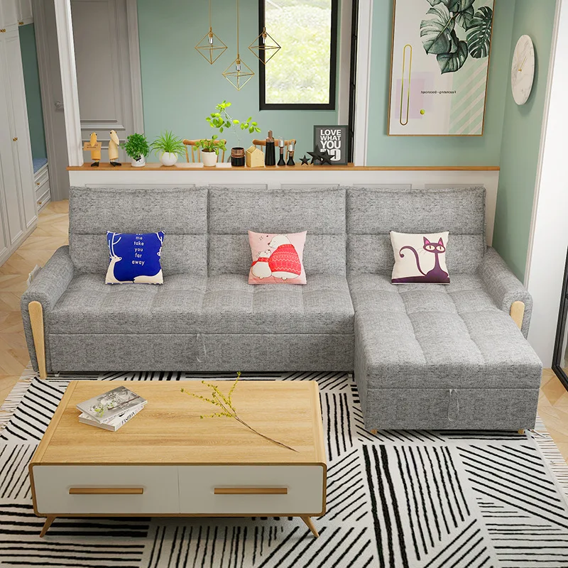 Wholesale Corner Leather Modern Small L Shaped Couch Sofa Bed Set With Recliners