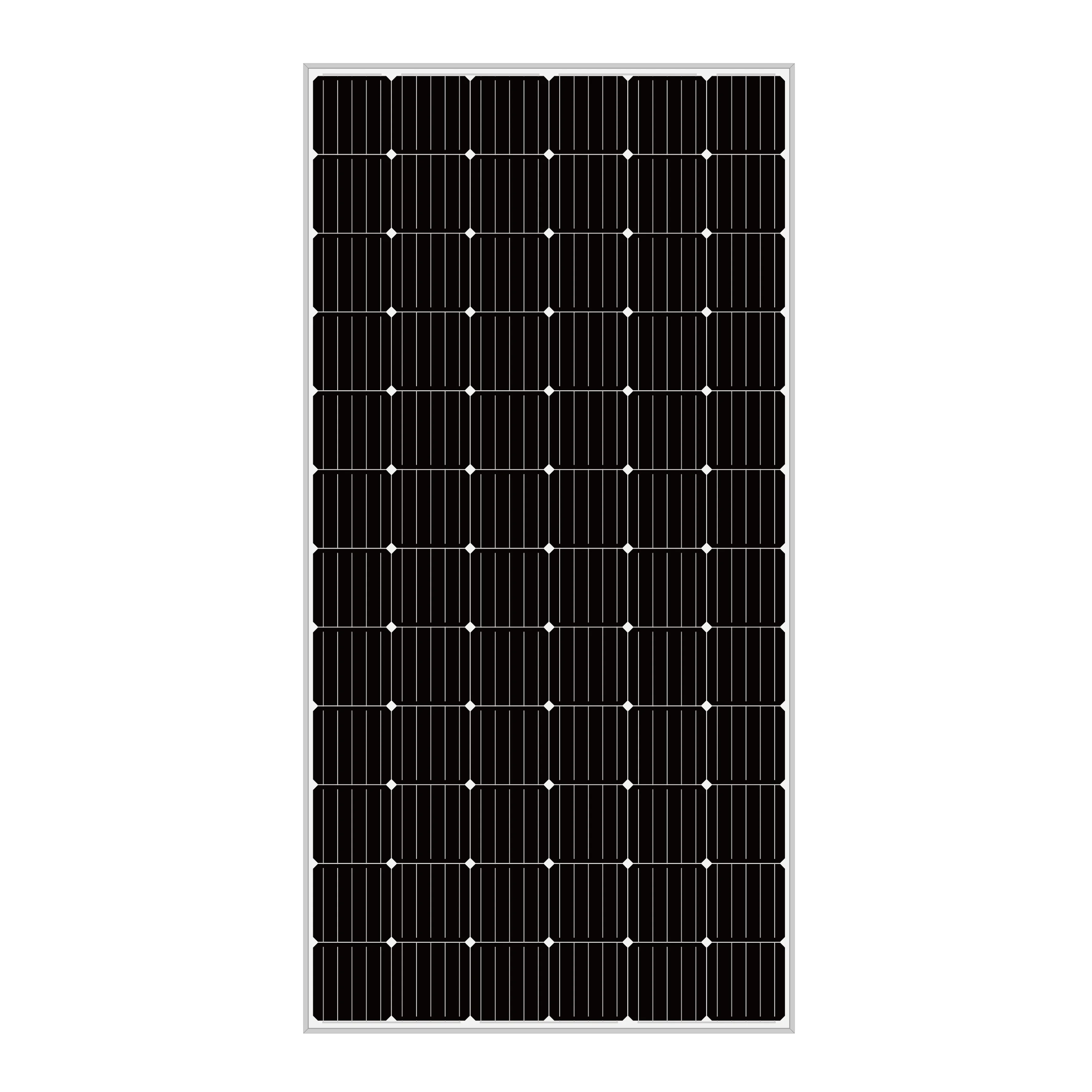 380w  monocrystalline solar panels used for solar roof system