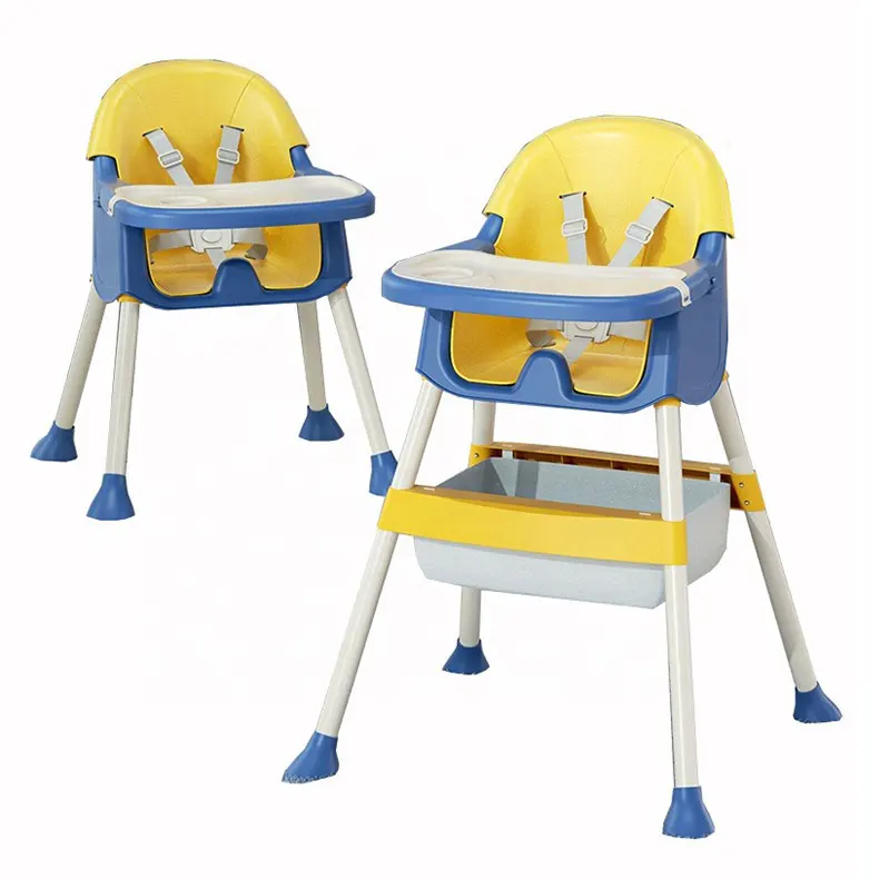 3 in 1 Folding Baby High chair Kids Dinning High Chair Toddler Children Feeding Baby Dinning High Chair