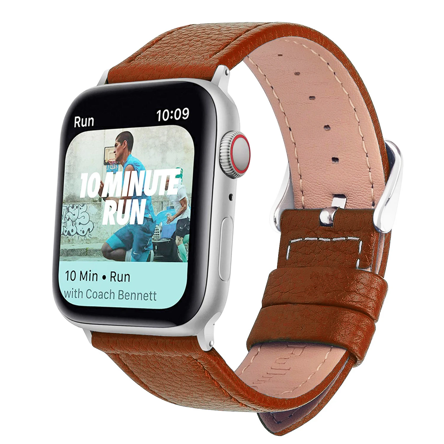 
Wholesale 38mm 40mm 42mm 44mm Handmade Wrist Quick Release for Apple Watch Band Genuine French Leather Watch Band 