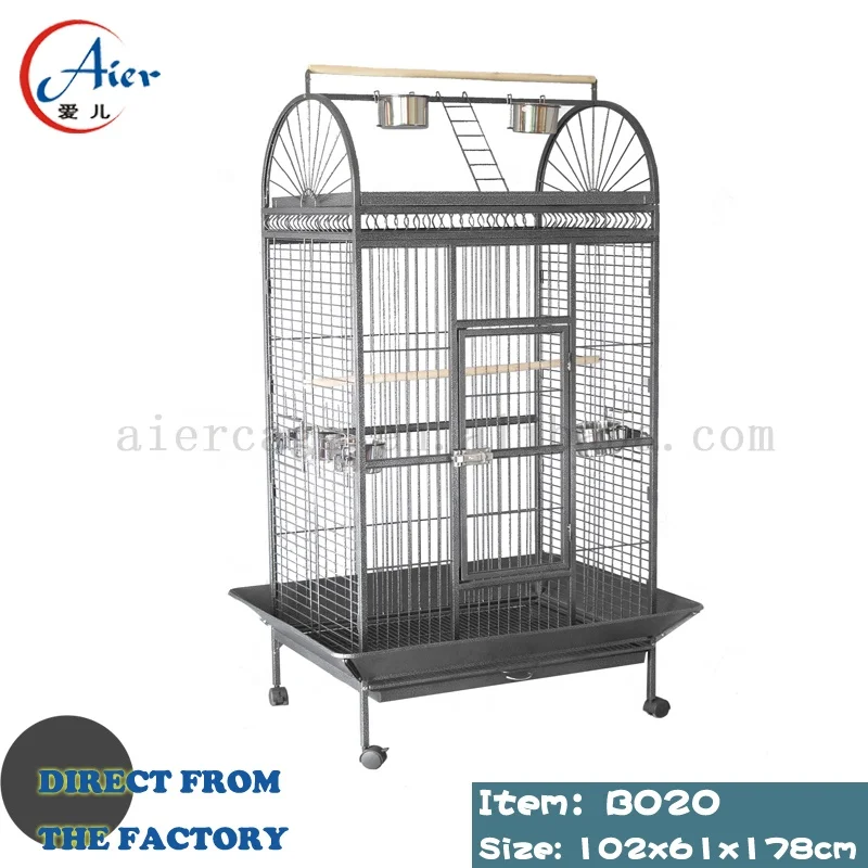 Cheap Pet Birds Cages Free Shipping Stackable Parrot Flight Extra Large Bird Cage for Decoration Wedding