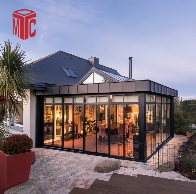 Glass House Winter Garden Sunroom Prefabricated Pergola Winter Garden Aluminum Aluminium Winter Gardens And Glass Houses Kit