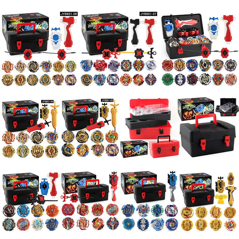 2024 Hot Selling Kid Toys Spinning Tops With Rope Burst Metal Fusion Launcher Battle Games Gyro Toy Gift For Children