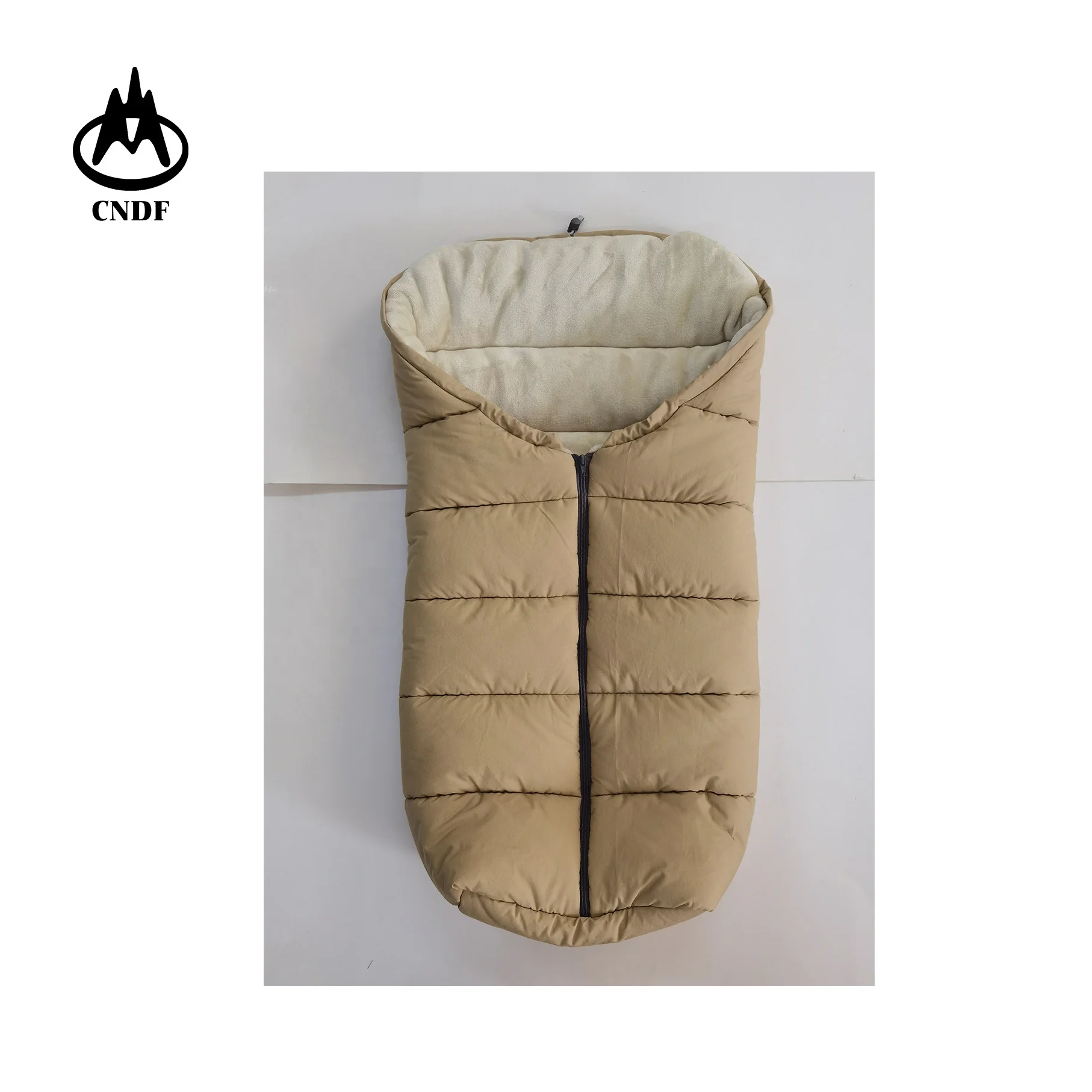 
cotton babg infant sleeping bag, soft micro fleece lining warm comfortable, for baby stroller, water proof 
